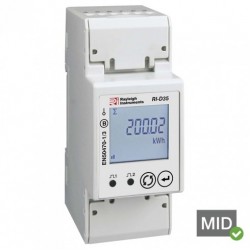 100A Single Phase 2 Module Multifunction Energy Meter - MID Certified - SPMK1MID