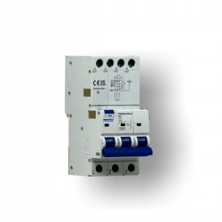 6A 3 Pole B Curve 30mA 3 Module 10kA Type A RCBO - TPRCBO06