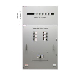 Top Meter Box To Suit 800A Range of Panel Boards MC8TM3S